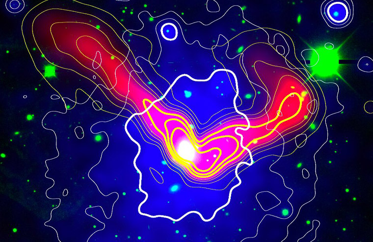 Ученые поделились самым четким изображением межгалактического потока материи