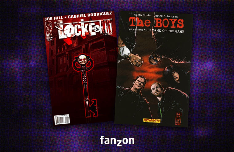 Пополнения в fanzon: «Locke & Key» и «The Boys»