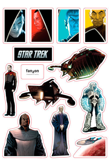 Эксклюзивные наклейки Star Trek в подарок!